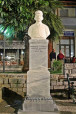 Η προτομή του Πανούσης Γκιόκας, τοποθετήθηκε στην πλατεία Σταμούλη του δήμου Μάνδρας-Ερυθρών-Ειδυλλίας (Κριεκούκι, Αττικής)